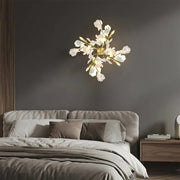 Antizer Ginkgo Flowers Wall Lamp for Living Room