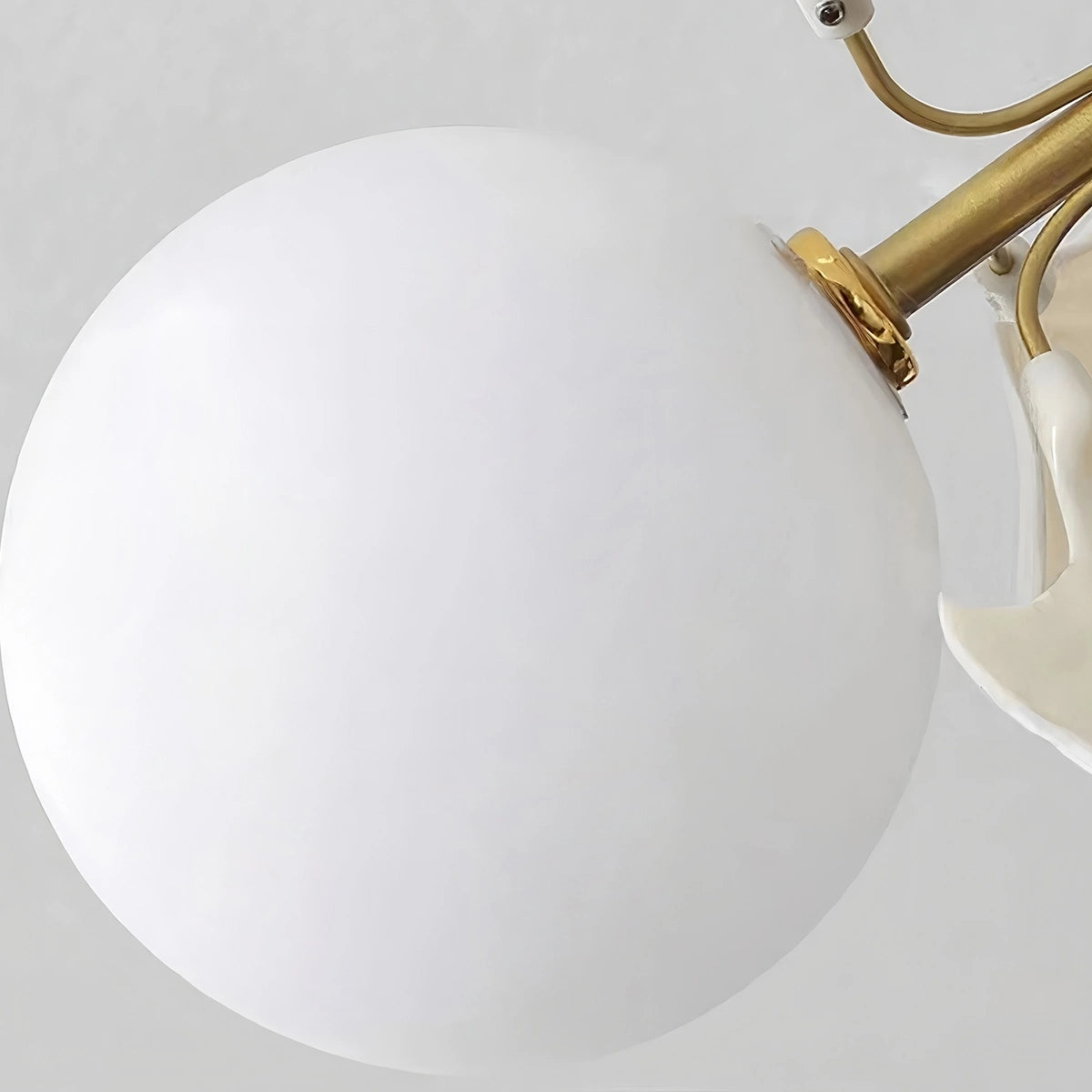 Antizer Ginkgo Glass Ceiling Lamp for Living Room