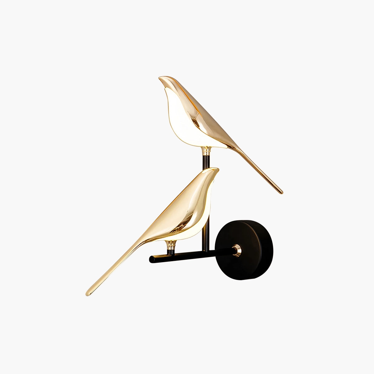 Antizer Gold Birds Wall Sconce for Bedroom