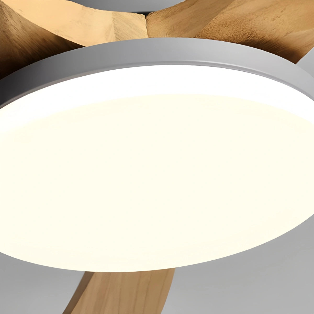 Antizer High Wind Wood Ceiling Fan Light