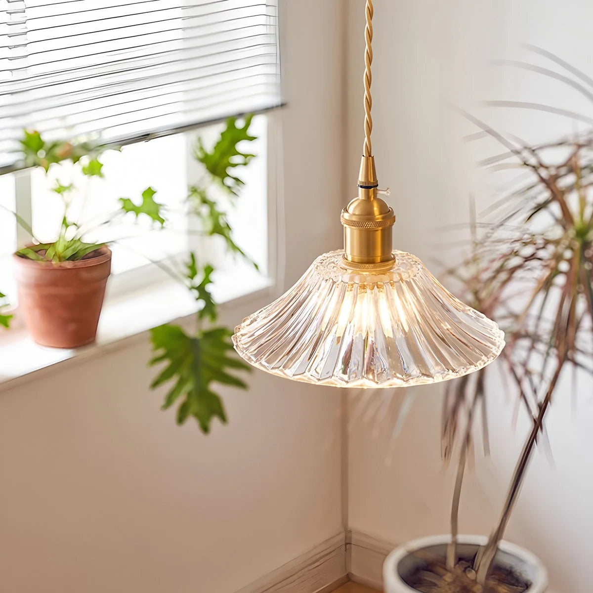 Clear Glass Pendant Light