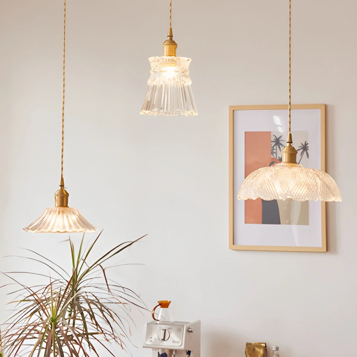 Modern Glass Pendant Light