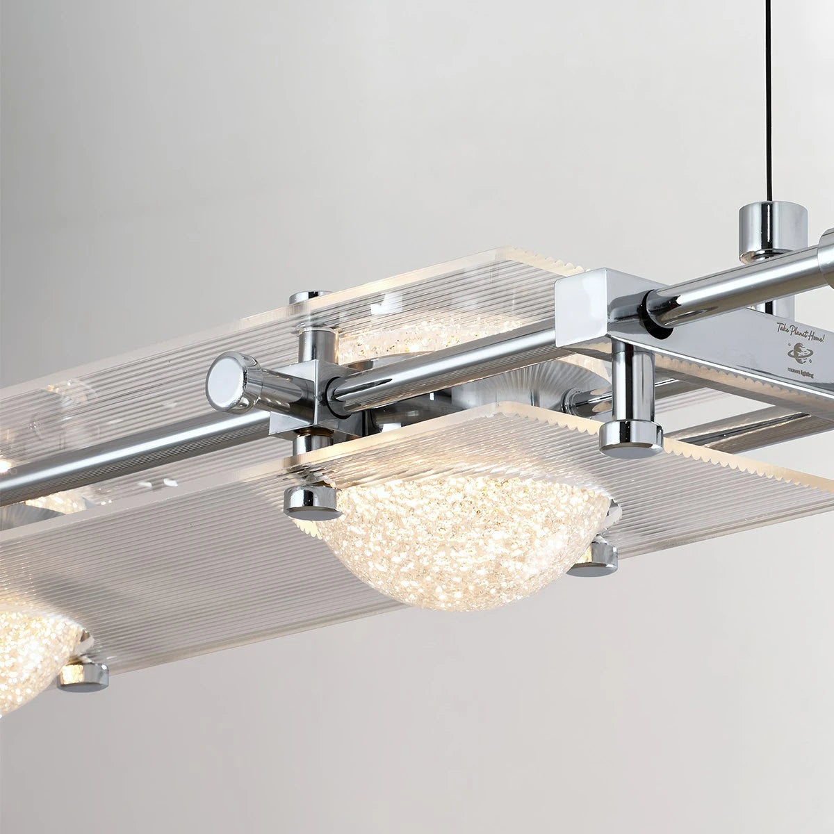 Antizer Italian Light Luxury Long Planetary Pendant Light