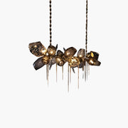 Antizer Kallisto Sculptural Glass Chandelier for Dining Room