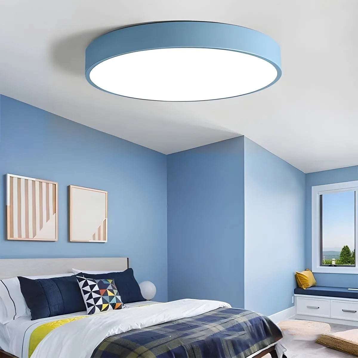 circular ceiling light for bedroom