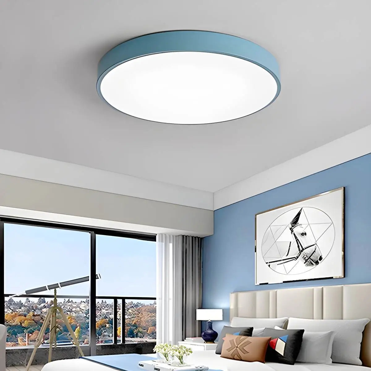 circular ceiling light for bedroom