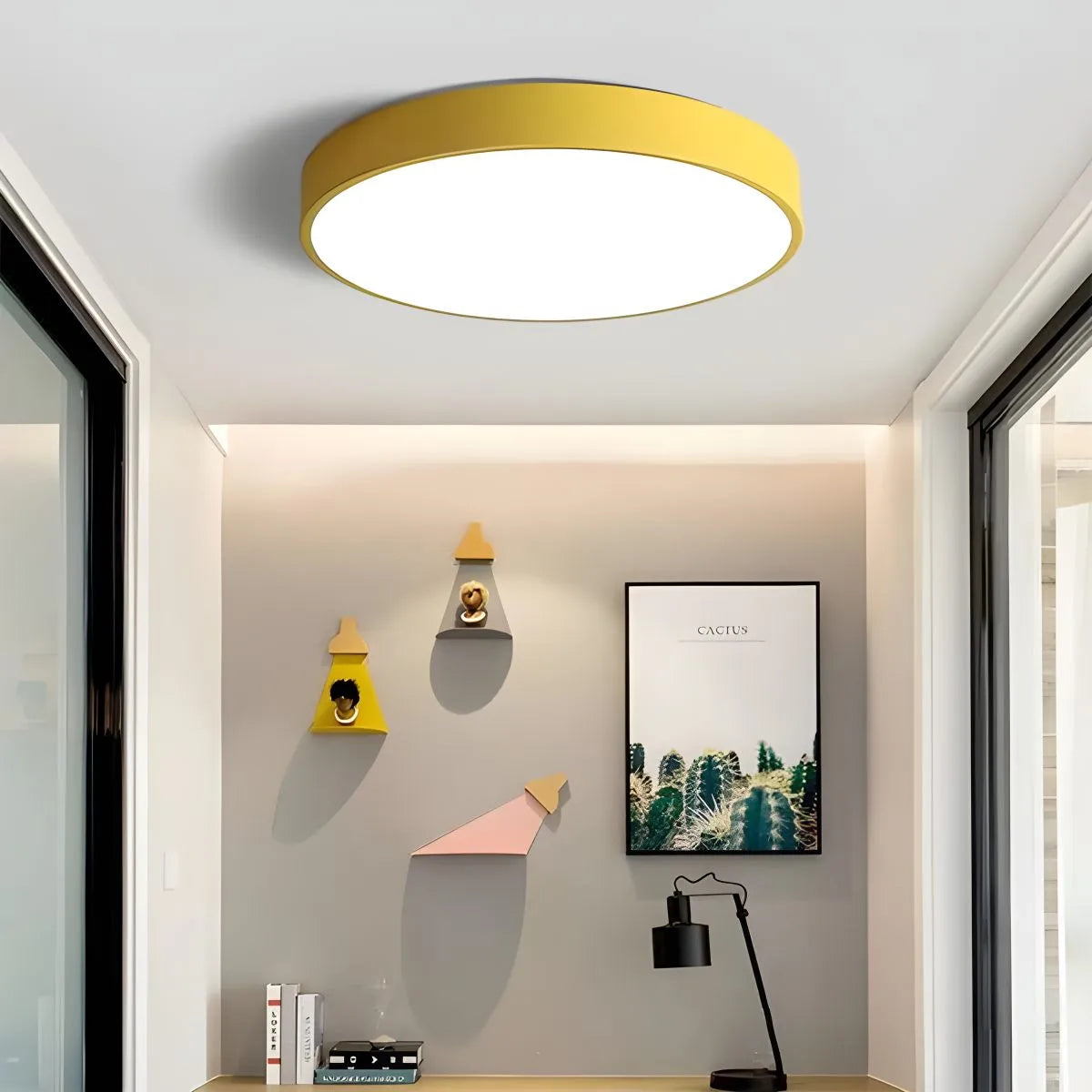 modern circular ceiling light