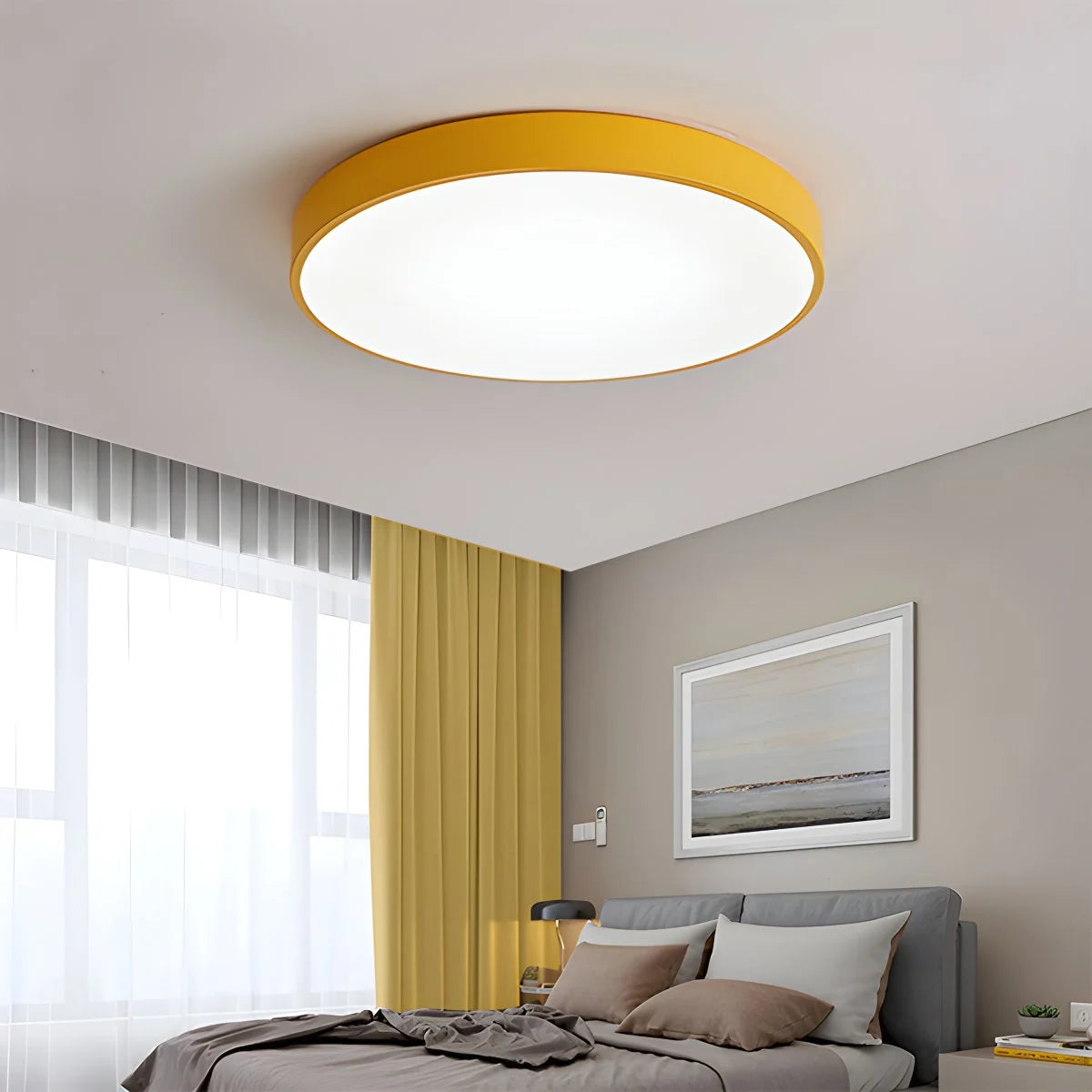 circular ceiling light for bedroom