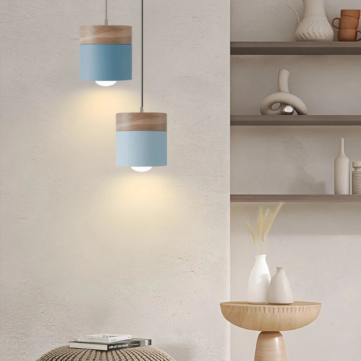 Wood Pendant Light