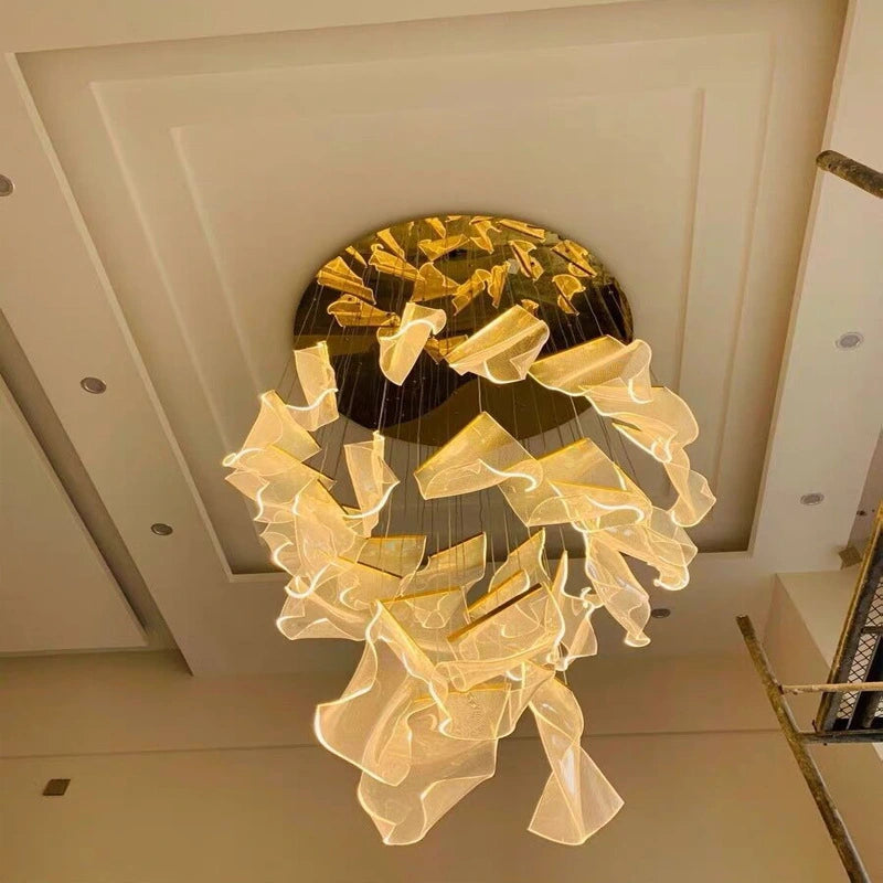 Antizer Light Luxury Art Large Chandelier