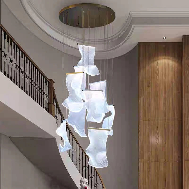 Antizer Light Luxury Art Large Chandelier