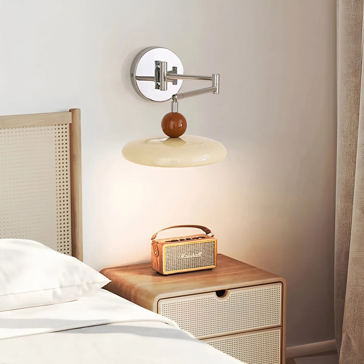 Antizer Lola Adjustable Arm Plug-in Wall Lamp