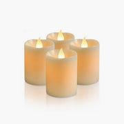 Antizer Lvory Flameless Votive Candles 12 Pack × 36