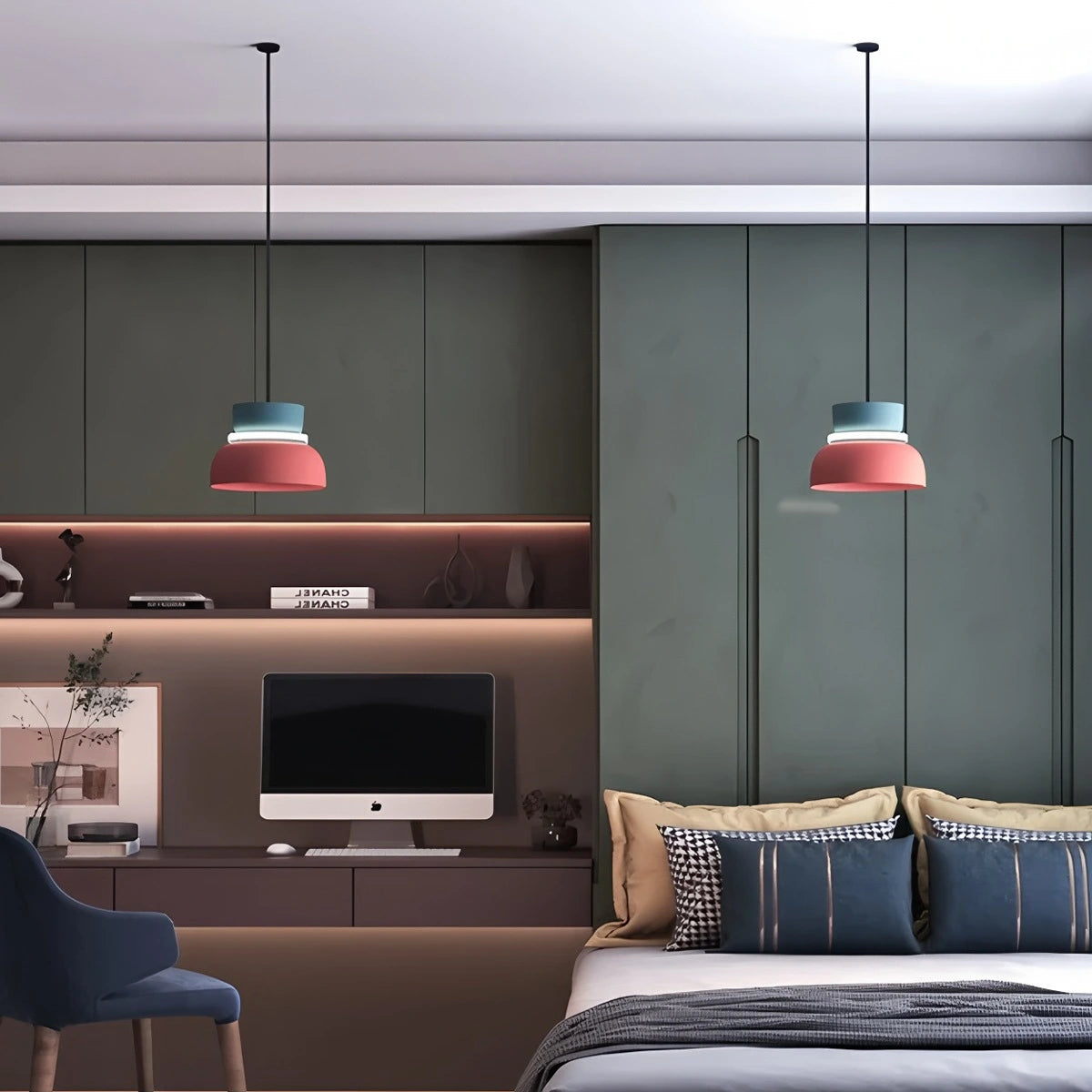 Antizer Macaron Pendant Light for Dining Room