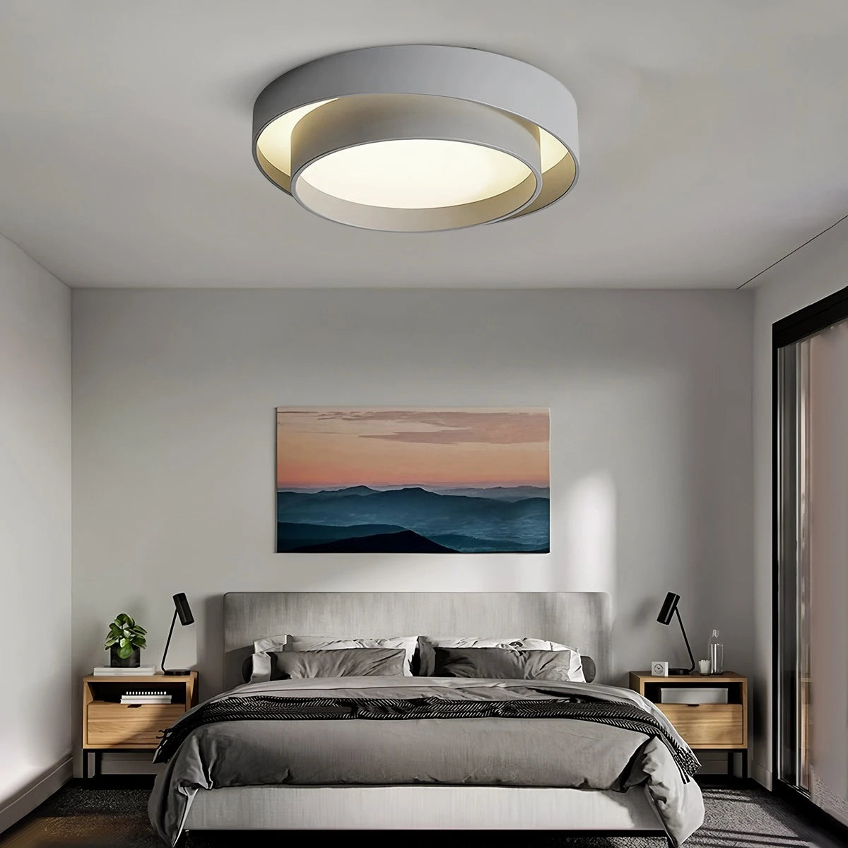 Antizer Melody Circular Ceiling Lamp for Bedroom