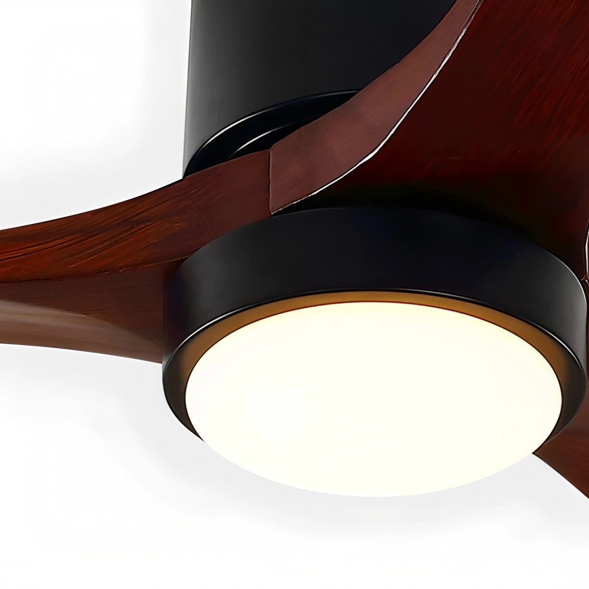 LED hugger ceiling fan lamp