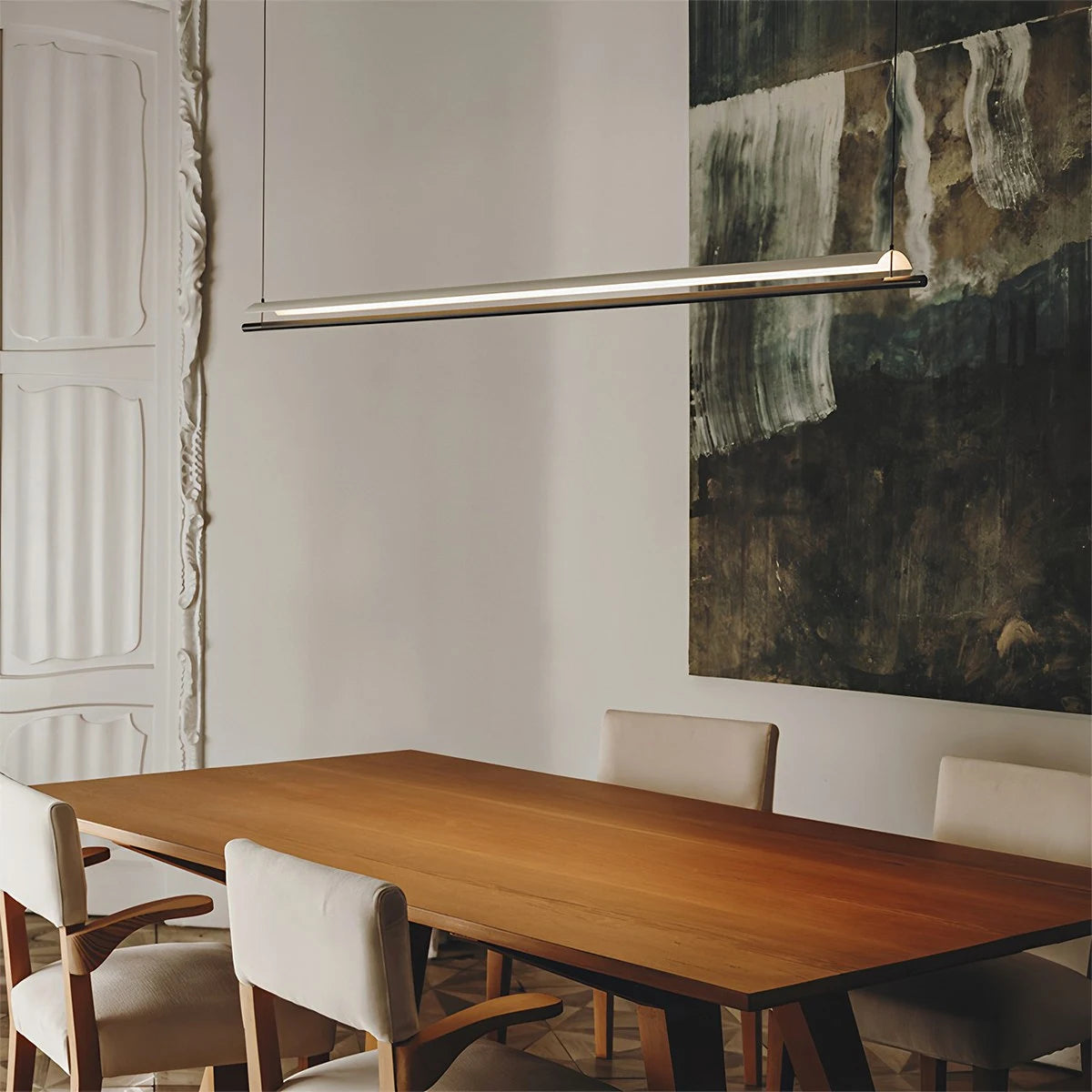 Antizer Minimalist Tile Shape Dining Room Pendant Light