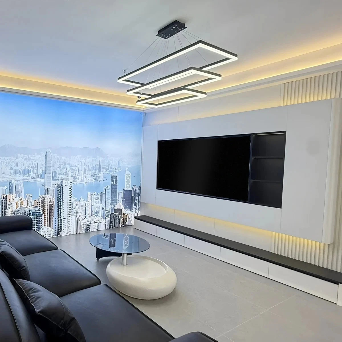 tiered chandelier for living room