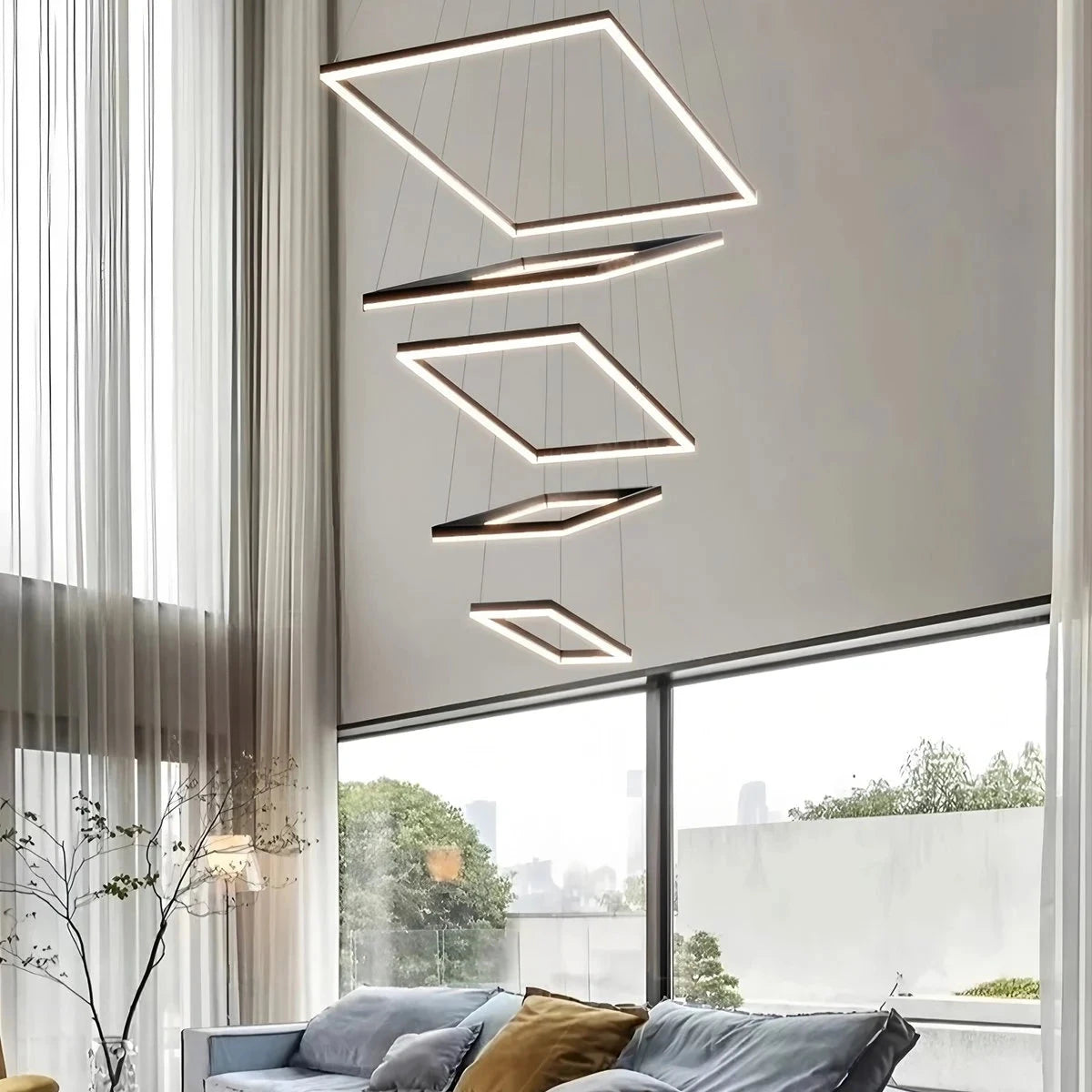 tiered chandelier for high ceiling