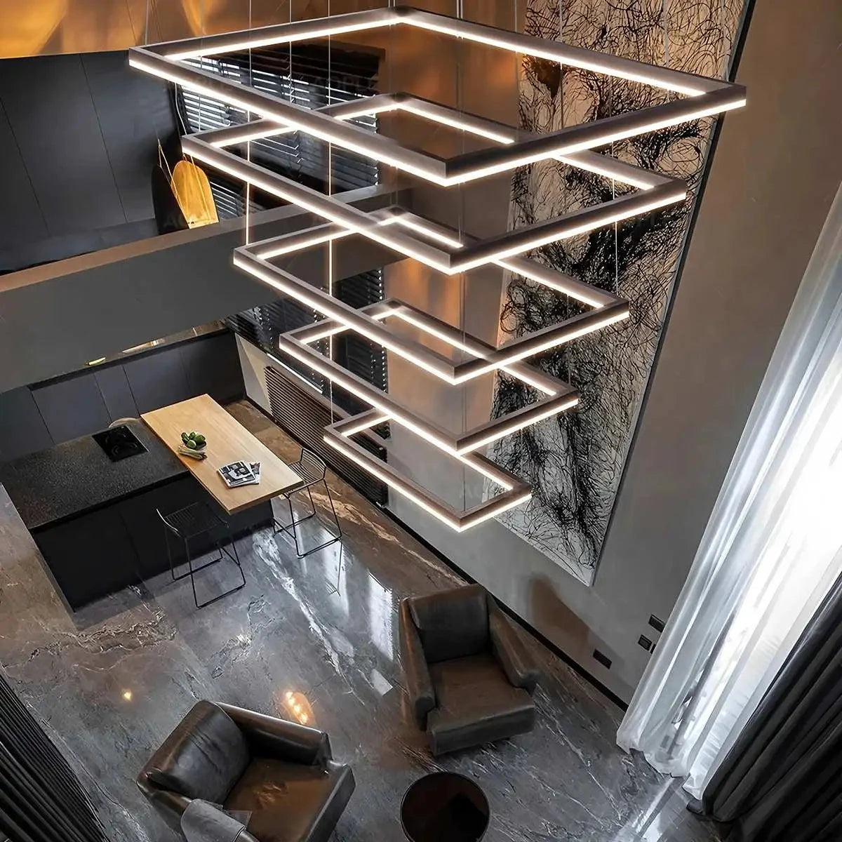 tiered chandelier for high ceiling