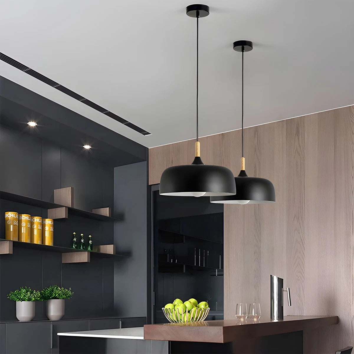 Antizer Modern Dome Macaron Pendant Light for Kitchen Island