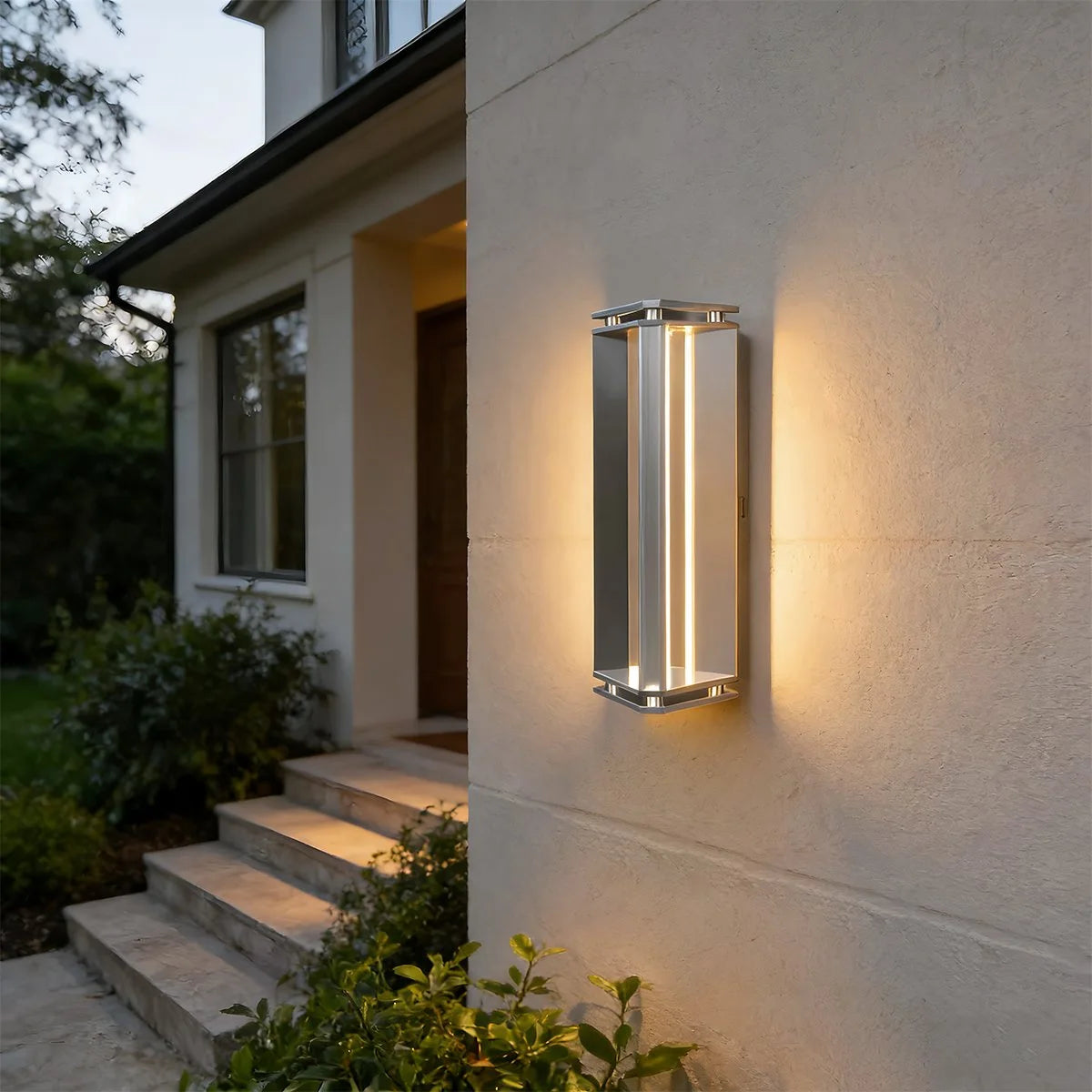Antizer Modern Geometric Outdoor Waterproof Wall Lamp