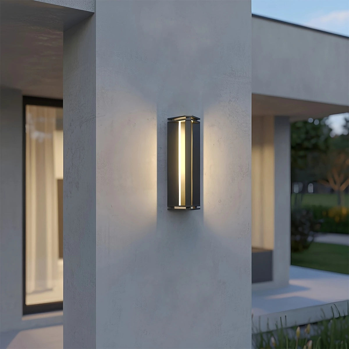 Antizer Modern Geometric Outdoor Waterproof Wall Lamp