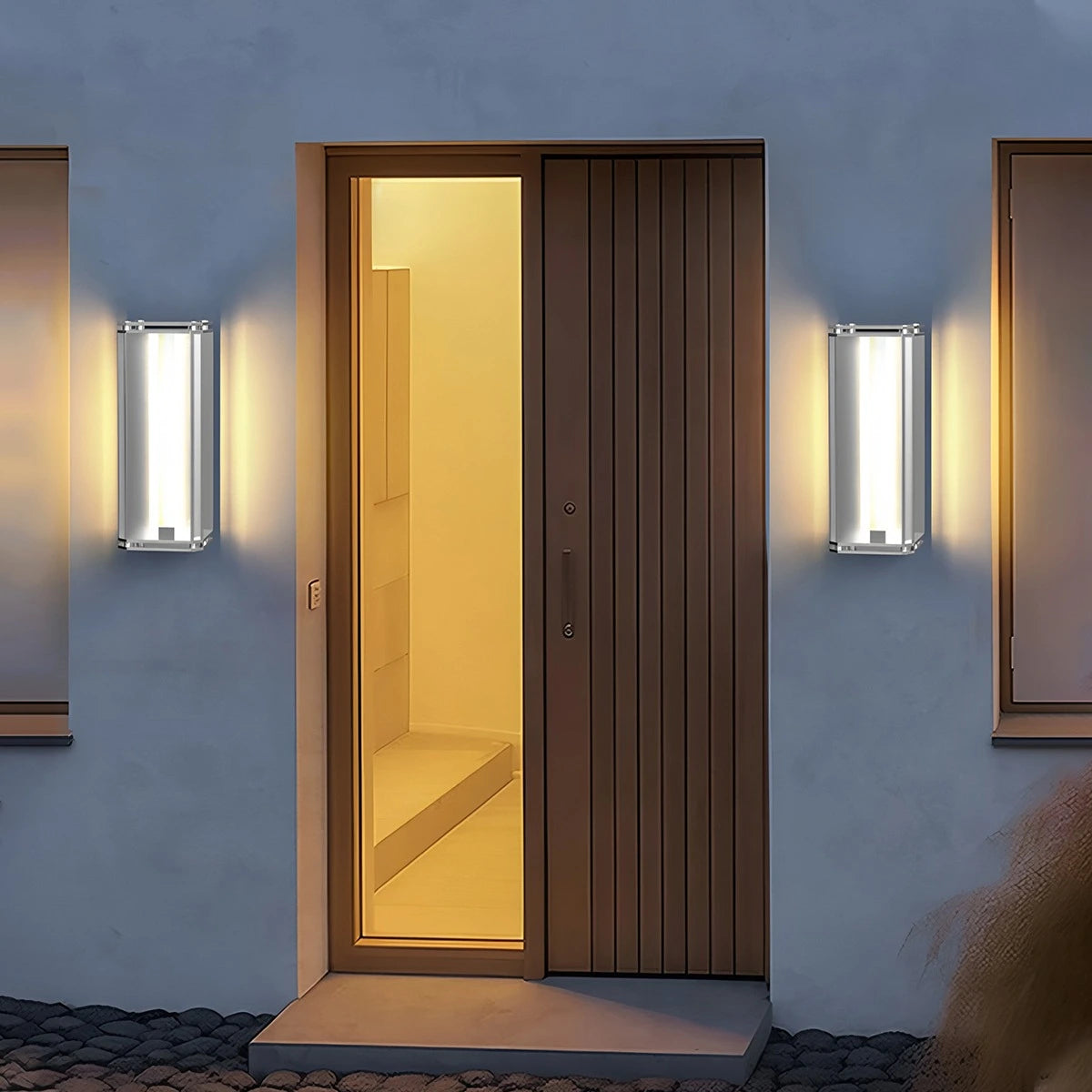 Antizer Modern Geometric Outdoor Waterproof Wall Lamp