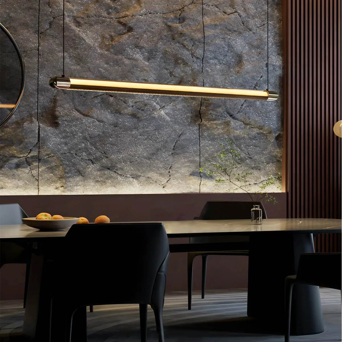Antizer Modern Light Luxury Linear Pendant Light