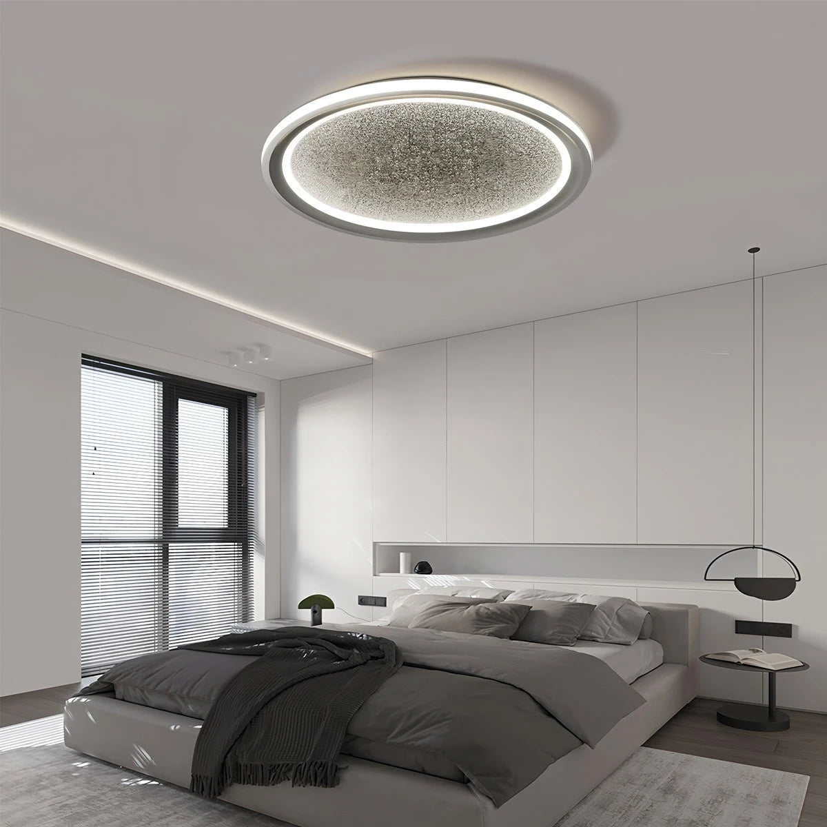 Antizer Modern Minimalist Circular Starry Sky Ceiling Light