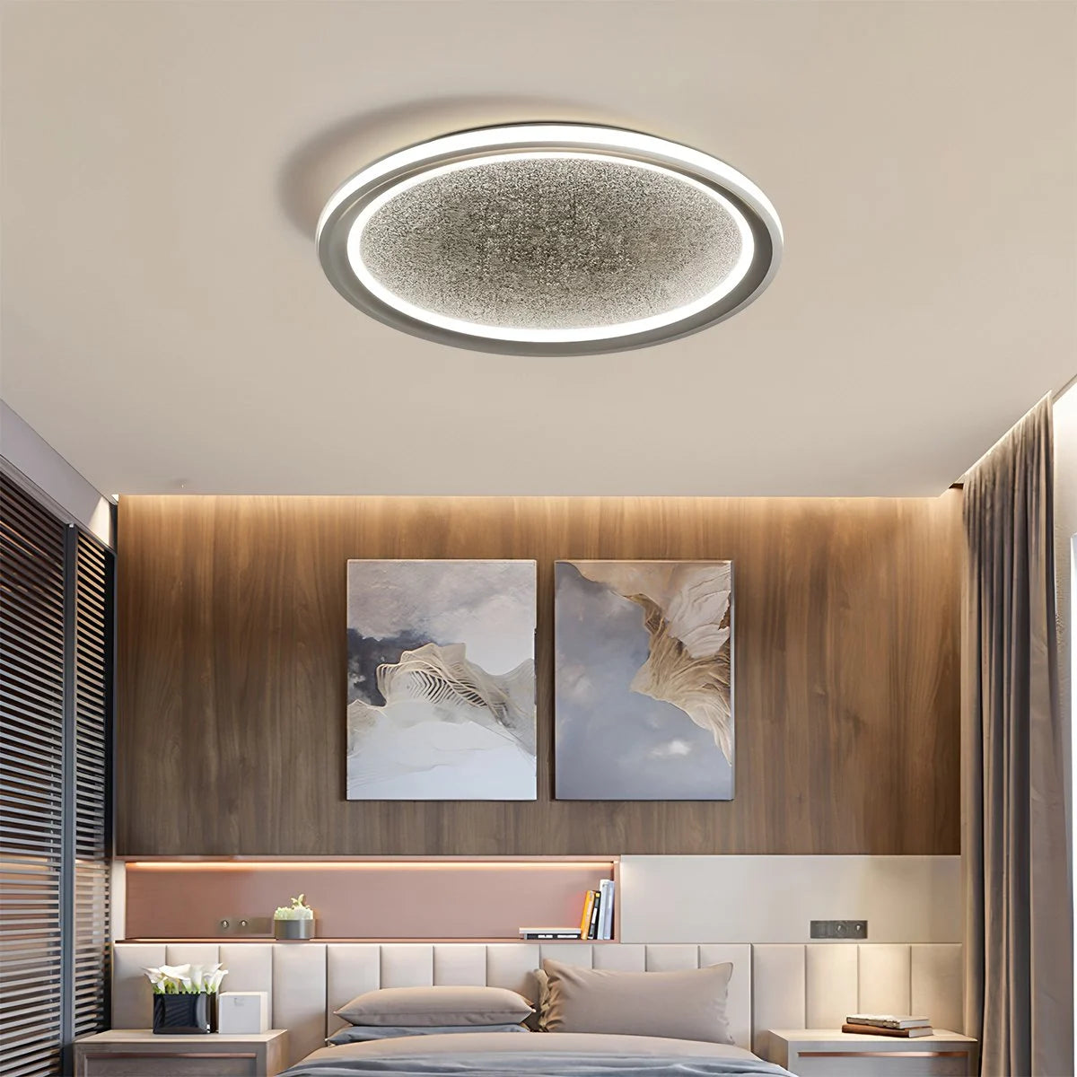 Antizer Modern Minimalist Circular Starry Sky Ceiling Light