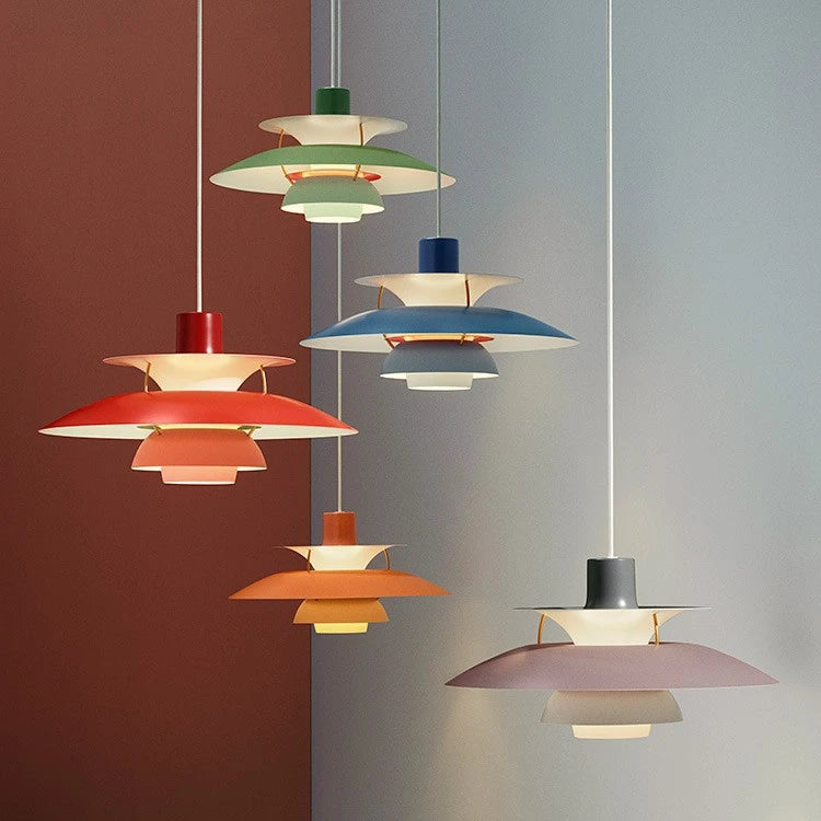 Antizer Modern Nordic Style Multi-layer Hanging Pendant Light
