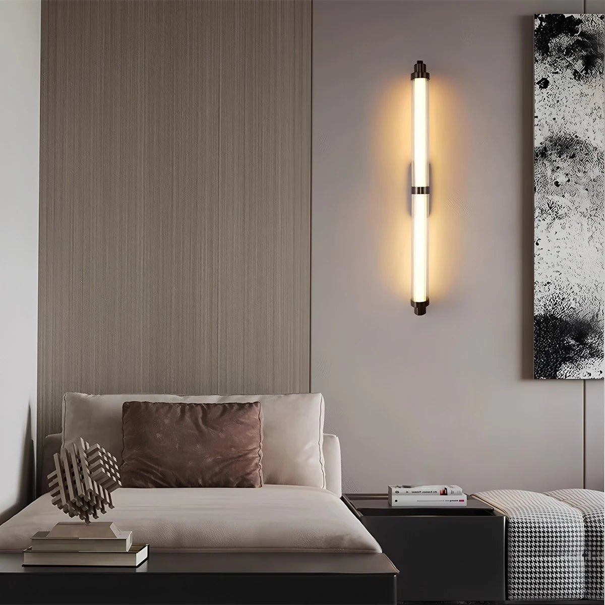 modern glass wall lamp