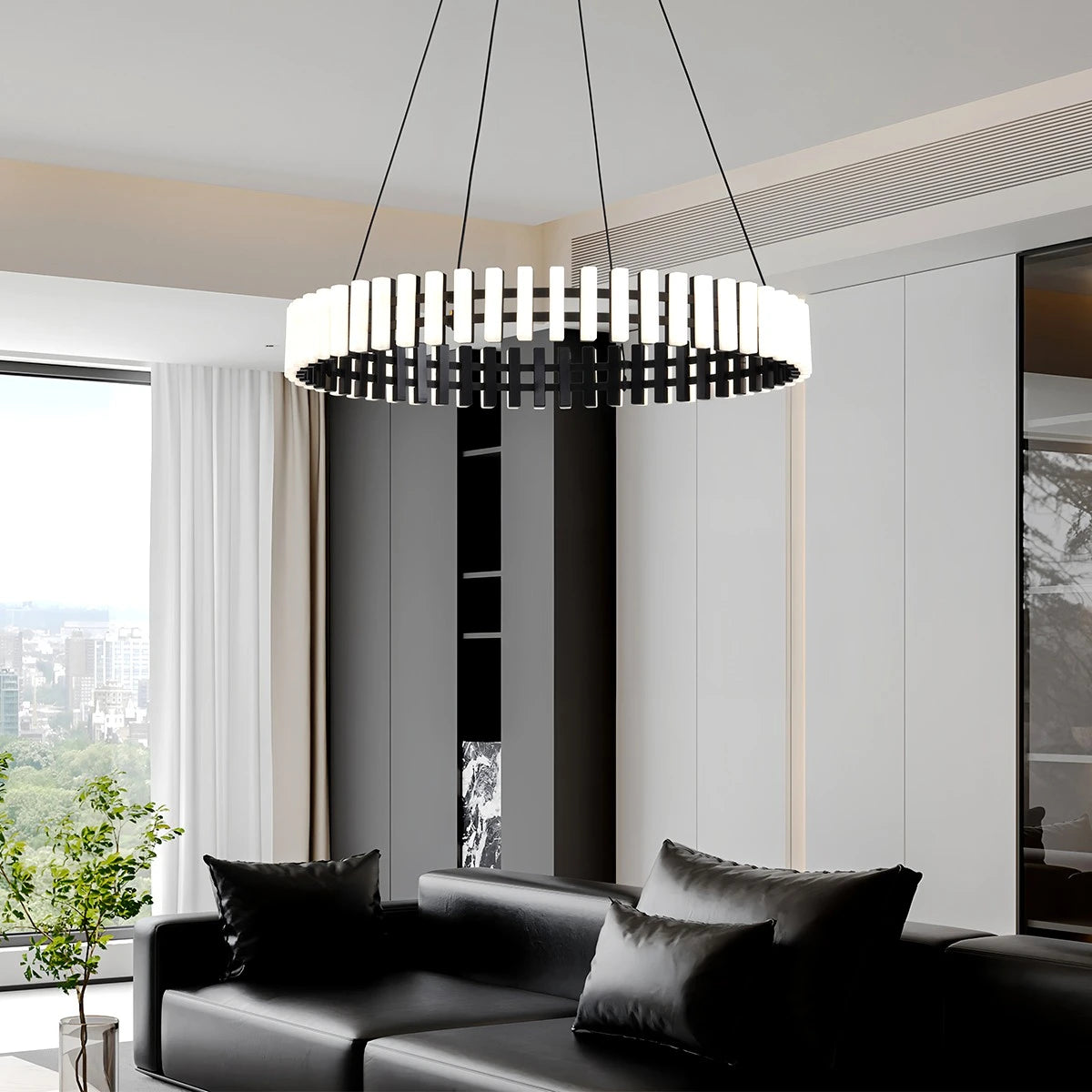 Antizer Nordic Creative Circle Chandelier