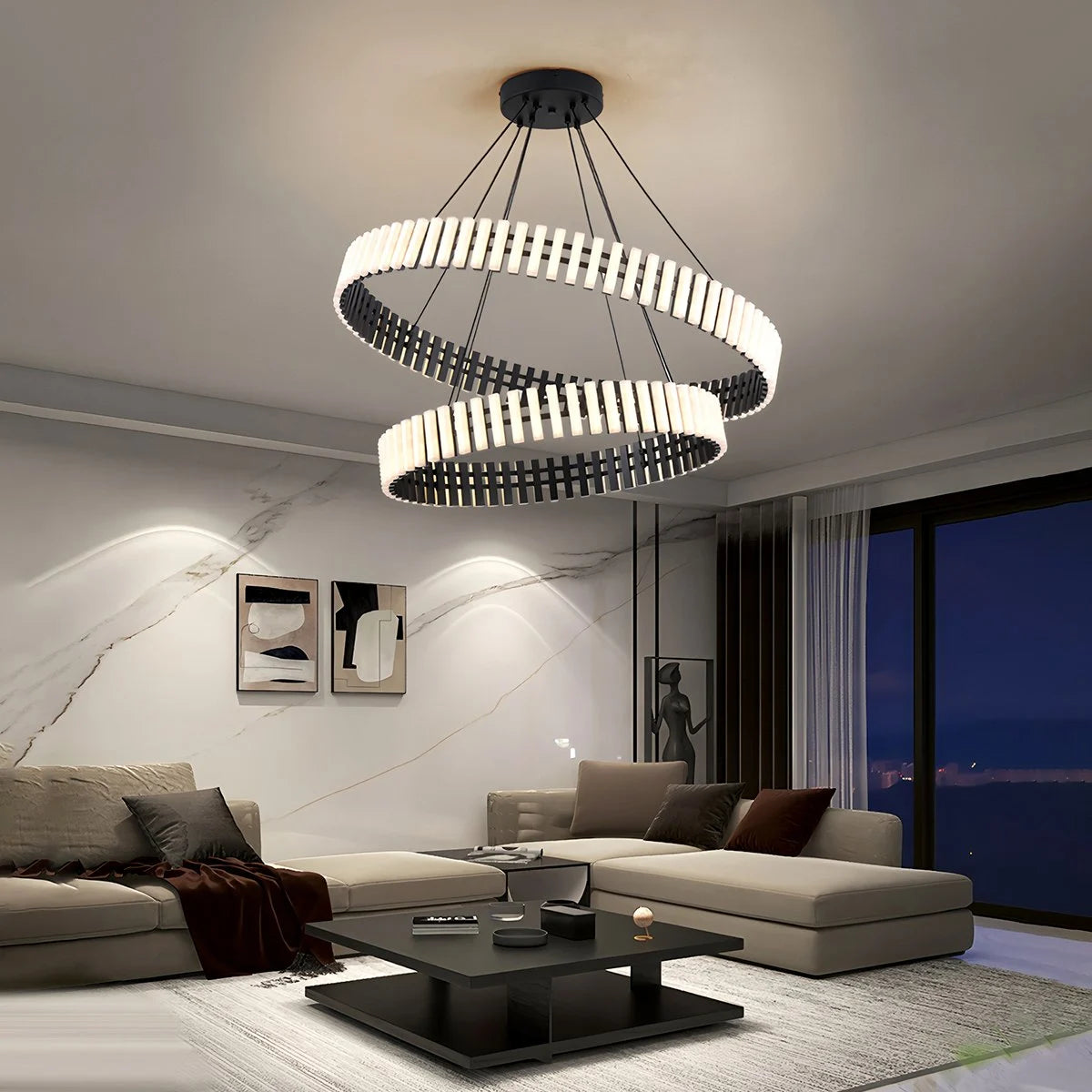 Antizer Nordic Creative Circle Chandelier