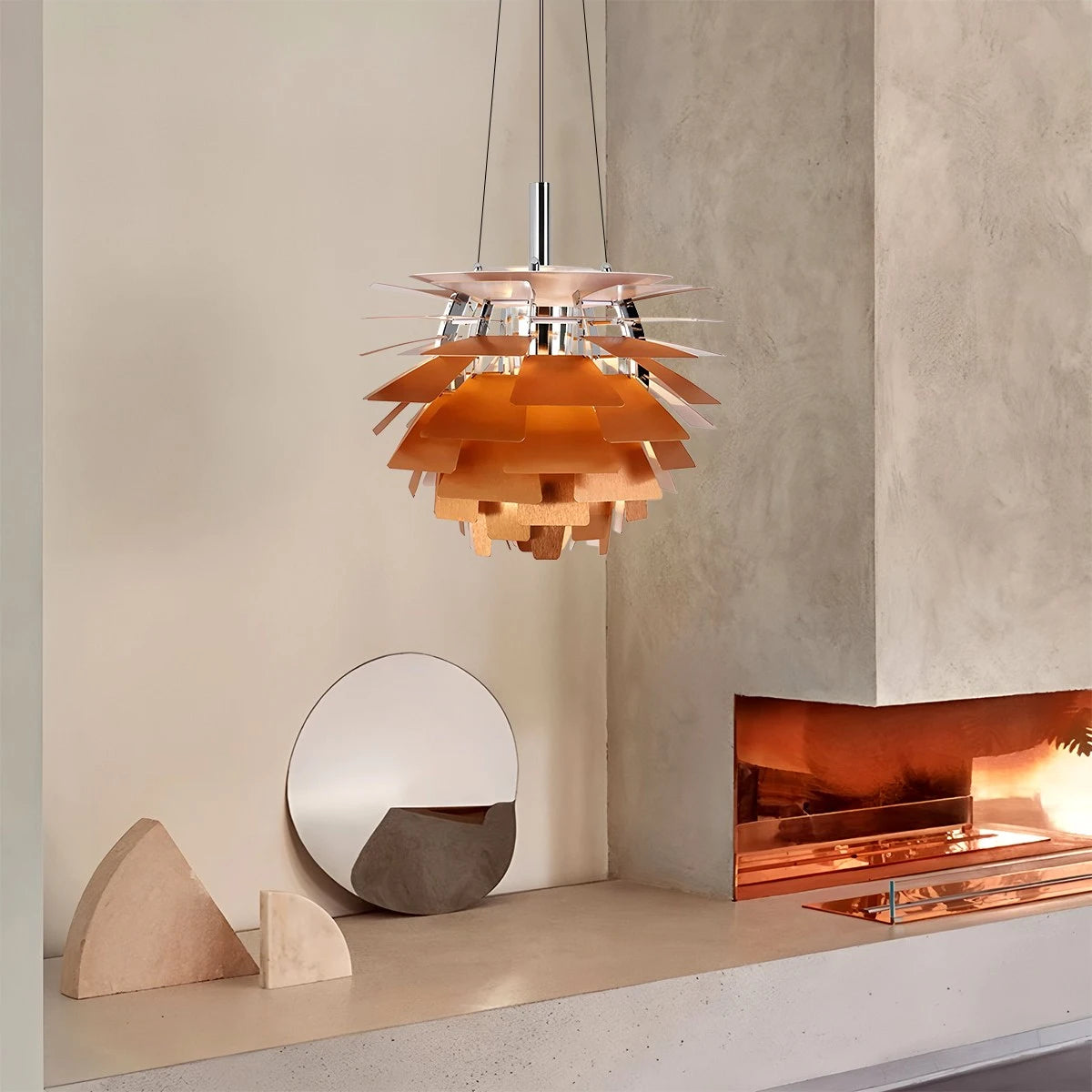 Antizer Modern Art Deco Layered Pendant Lamp