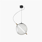 Antizer Nordic Round Glass Pendant & Table Light