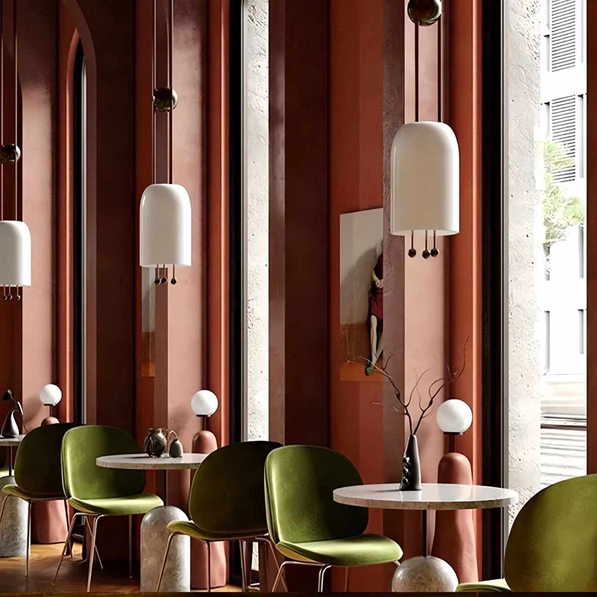 Antizer Nordic Simple Glass Wall Lamp
