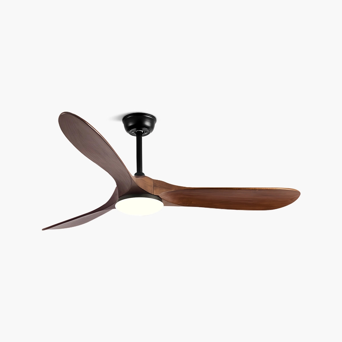 Antizer Nordic Wood Ceiling Fan with Light