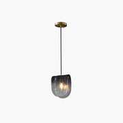 Antizer Modern Gradient Glass Pendant Light for Bedside