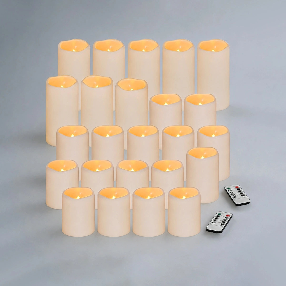 Antizer Outdoor Waterproof Flameless Candles 24 Pack × 6