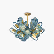 Glass Chandelier for Dining Room