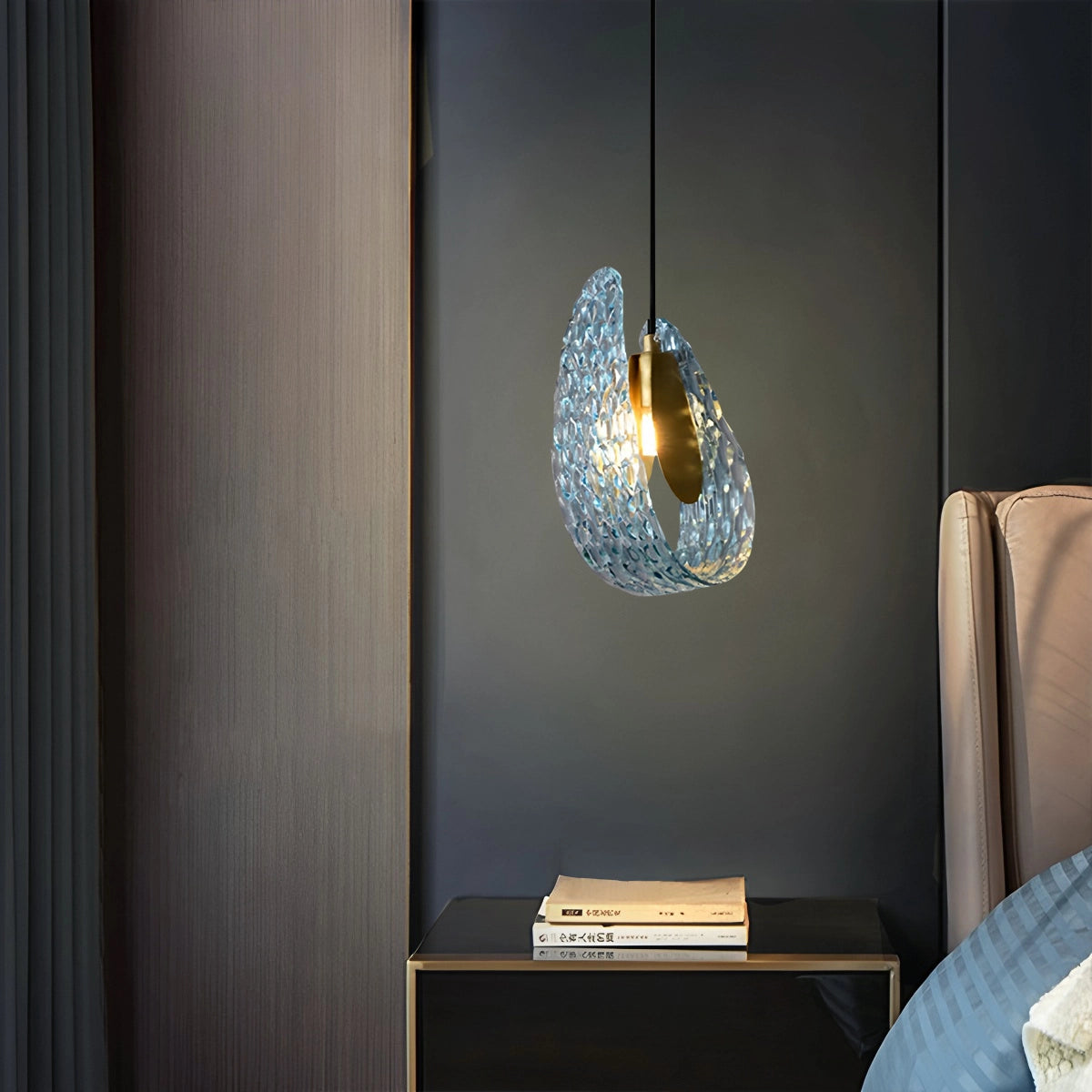glass chandelier for living room