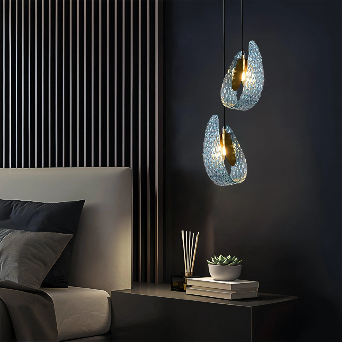 clear glass chandelier for dining room