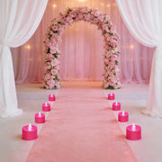 Antizer Pink LED Flameless Candle Tealights 100 Pack × 18