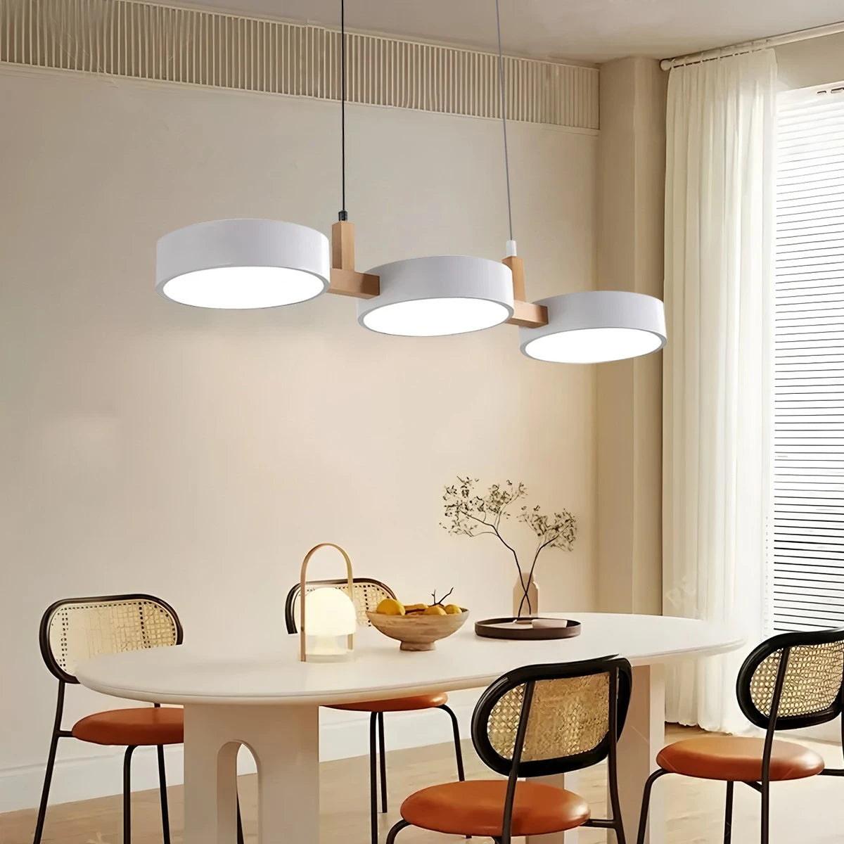 Antizer Rangeen Disc Splicing Pendant Light for Dining Room