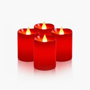 Antizer Red Flameless Votive Candles 12 Pack × 36