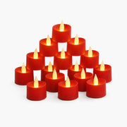 Antizer Red Realistic Flameless LED Tea Lights 100 Pack × 18