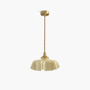 Antizer Retro Coloured Glass Pendant Light for Kitchen