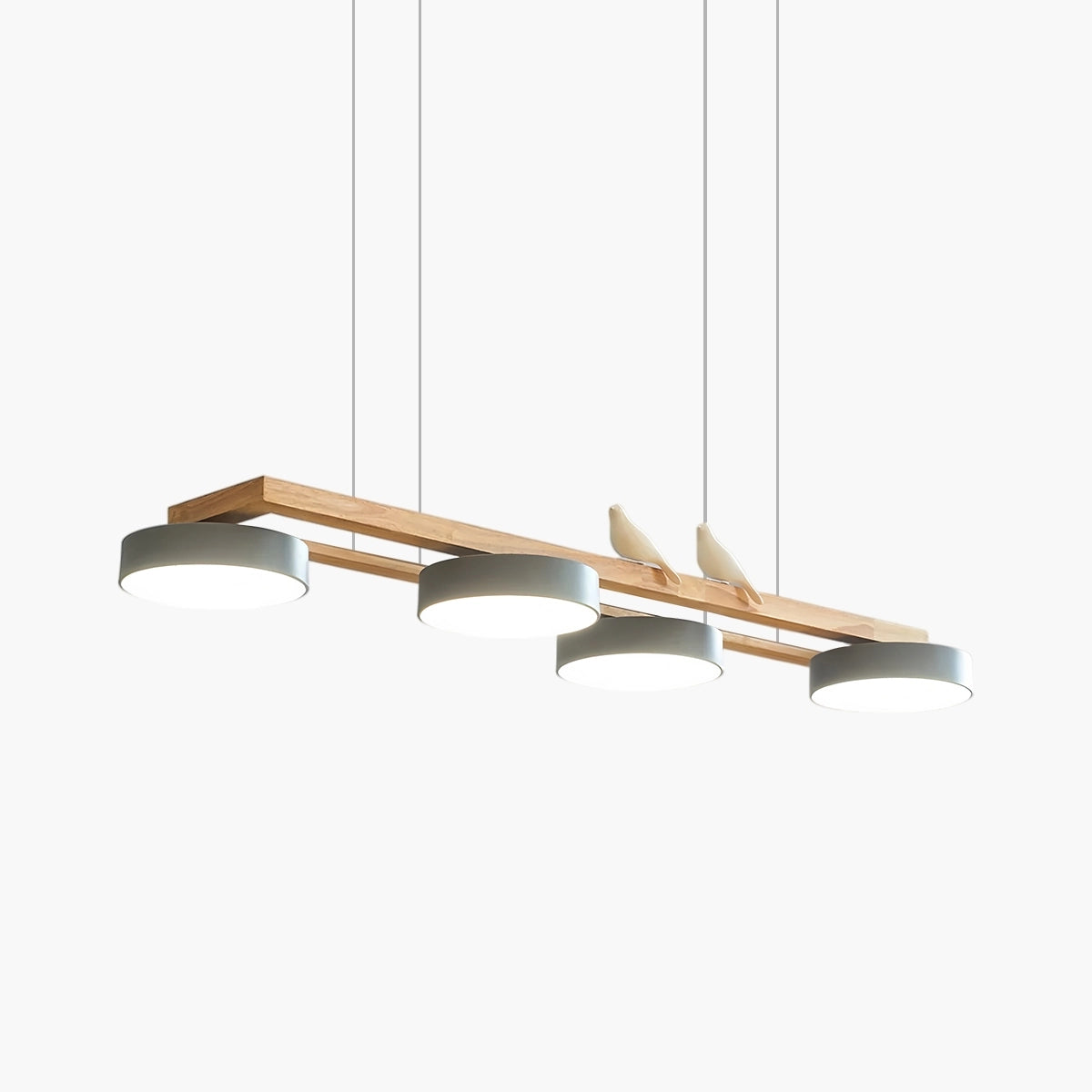 Antizer Sienna Bird Long Chandelier for Dining Room